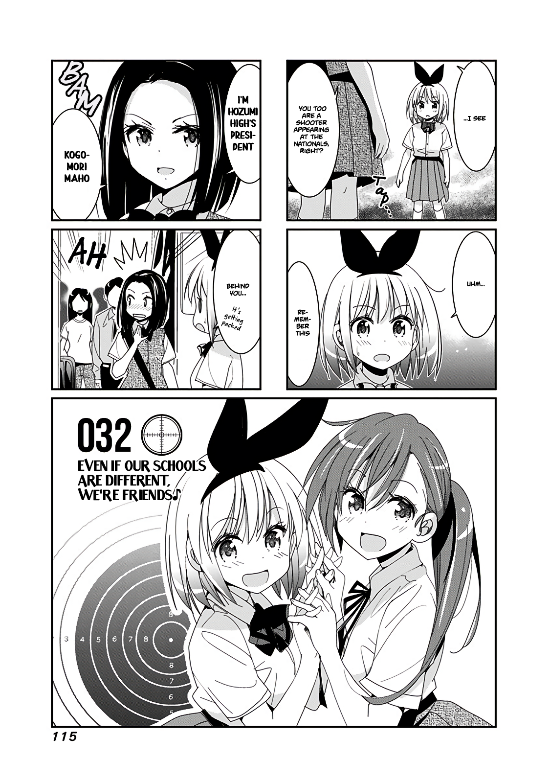 Rifle Is Beautiful Vol.2 Chapter 32: Even If Our Schools Are Different, We're Friends♪ - Picture 2