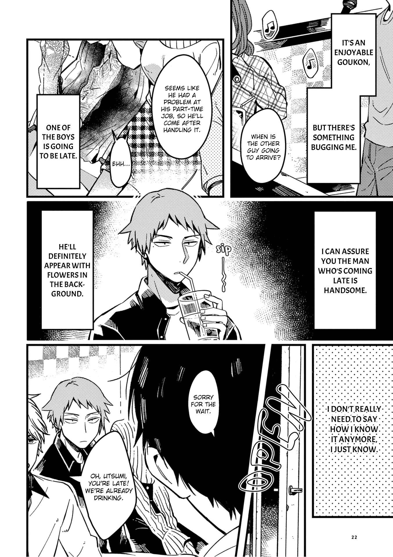 A World Where Everything Definitely Becomes Bl Vs. The Man Who Definitely Doesn't Want To Be In A Bl Vol.2 Chapter 23: Vs Goukon - First Part - Picture 3