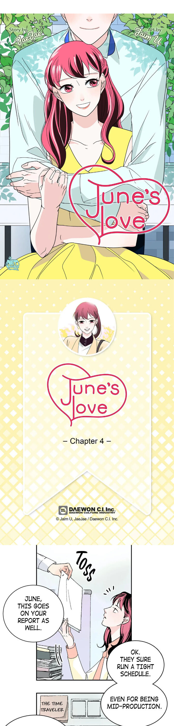 June’S Love Chapter 4 - Picture 1