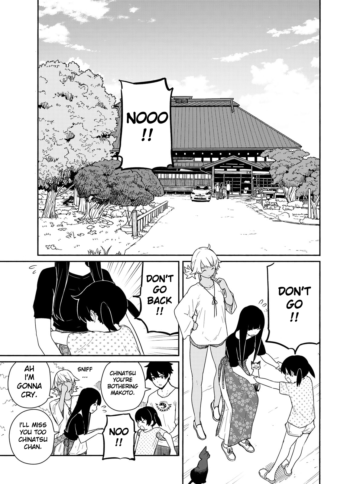Flying Witch (Ishizuka Chihiro) Chapter 57: Fellow Travelers, Compassion For The Cats - Picture 1
