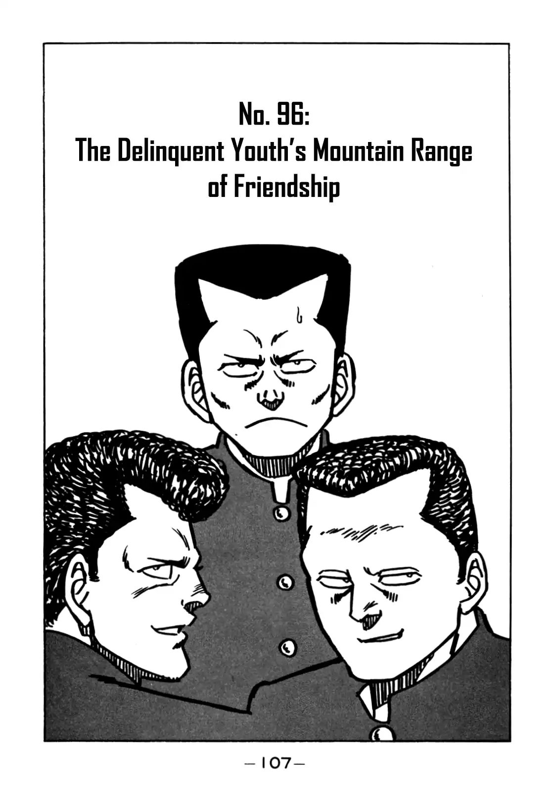 Be-Bop-Highschool Chapter 96: The Delinquent Youth's Mountain Range Of Friendship - Picture 1