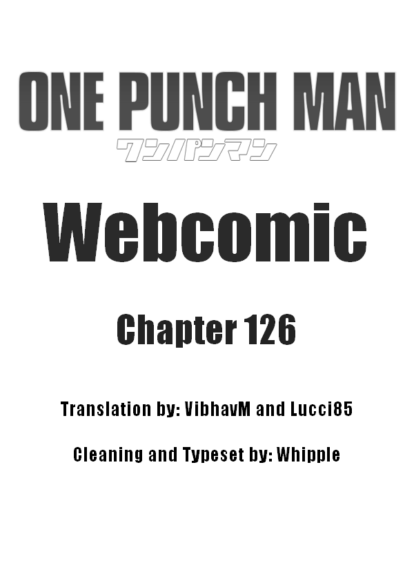 Onepunch-Man (One) Chapter 126 - Picture 1