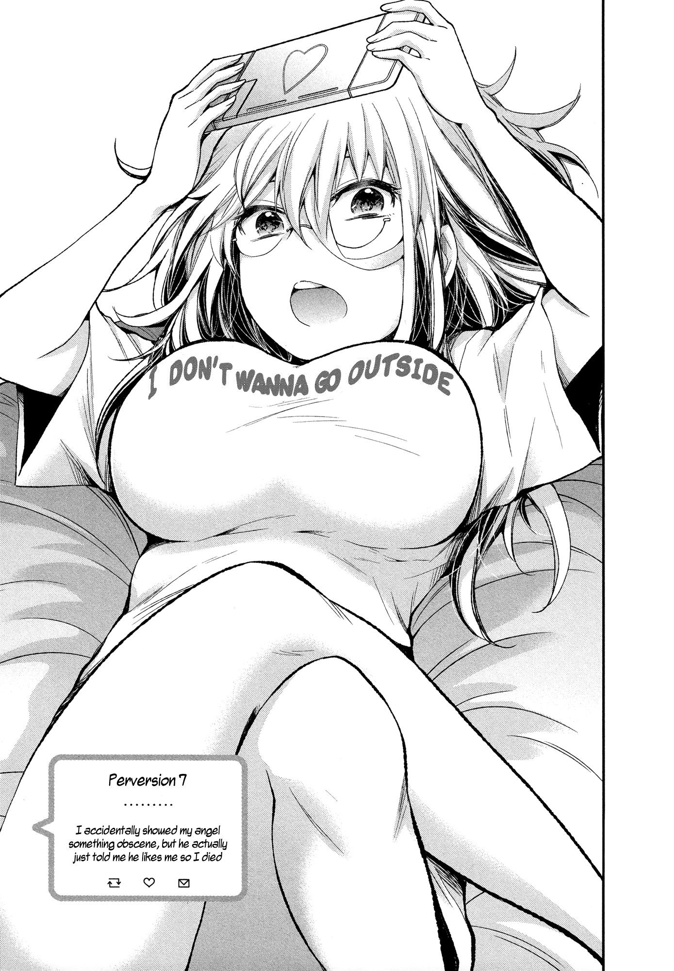 Shingeki No Eroko-San Chapter 7: Perversion 7 – I Accidentally Showed My Angel Something Obscene, But He Actually Just Told Me He Likes Me So I Died - Picture 1