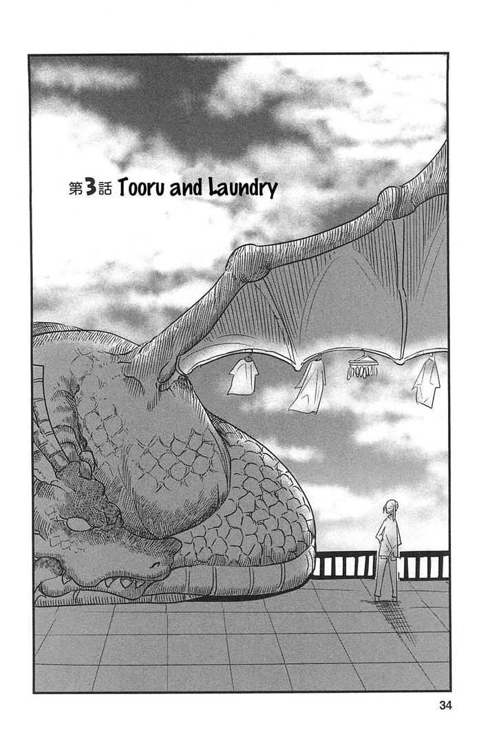 Kobayashi-San Chi No Maid Dragon Chapter 3 : Tooru And Laundry - Picture 2