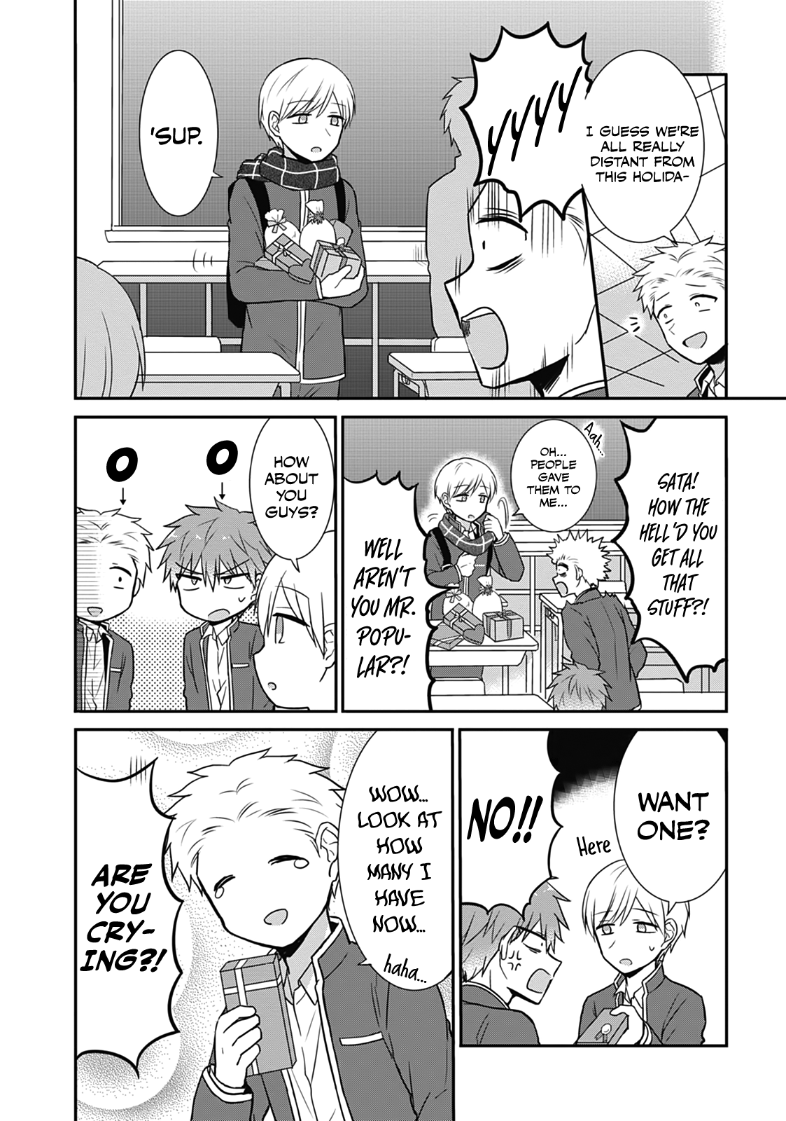 Expressionless Kashiwada-San And Emotional Oota-Kun Vol.2 Chapter 19: Kashiwada-San And Valentine's Day - Picture 2