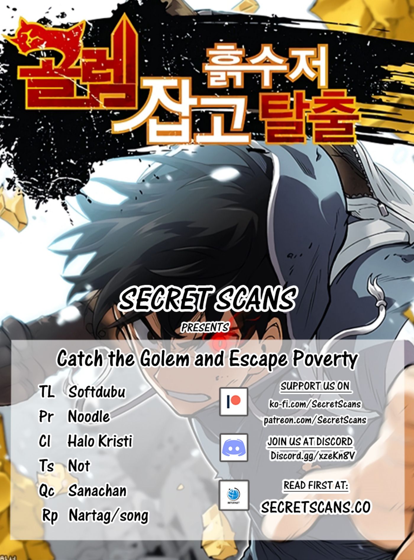 Capture The Golem And Escape Povertyv - Page 1