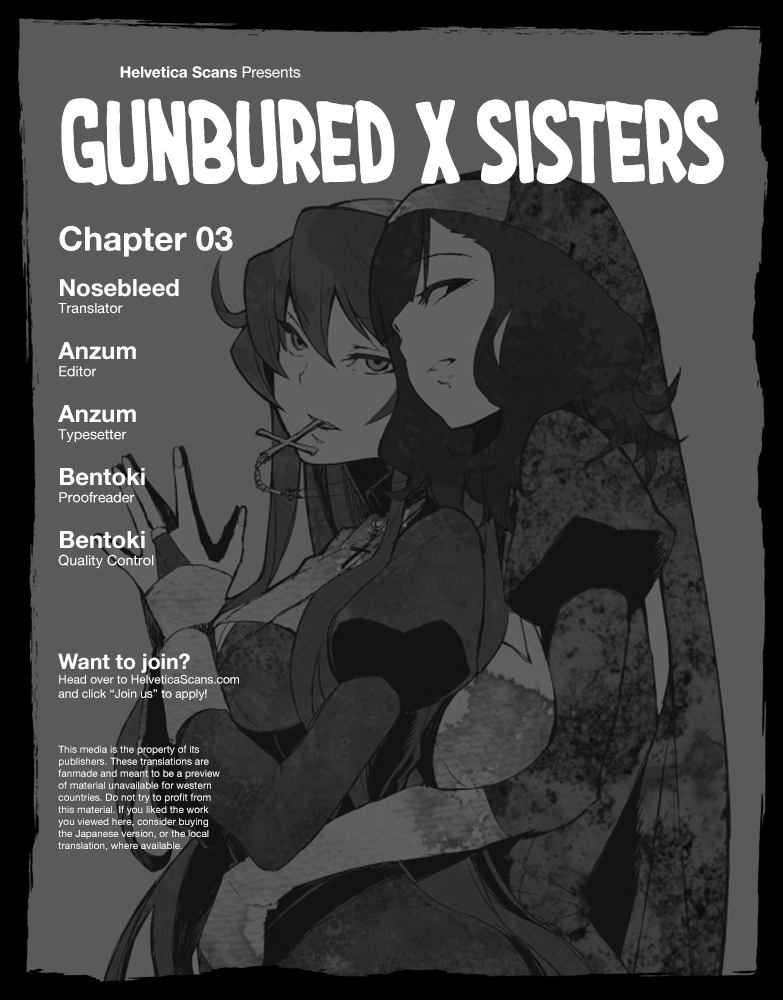 Gunbured Igx Sisters8 Vol.1 Chapter 3: You're Not Fit For It - Picture 1
