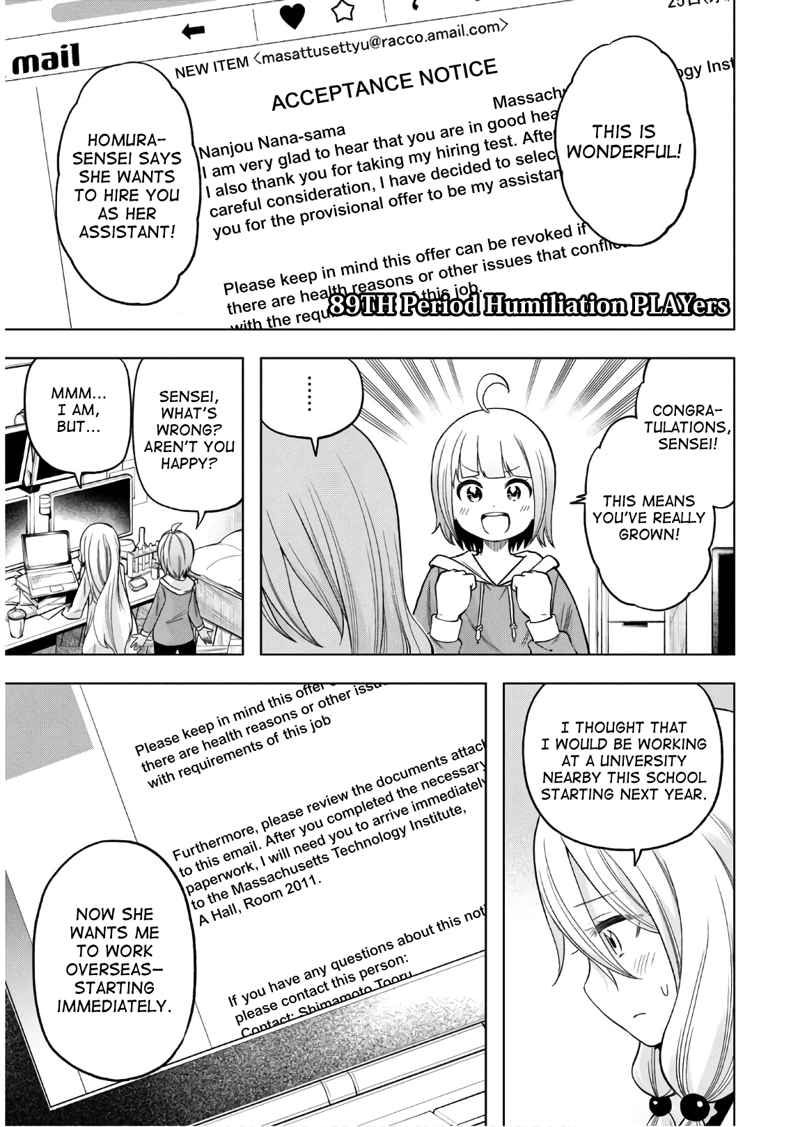 Why Are You Here Sensei!? - Page 1