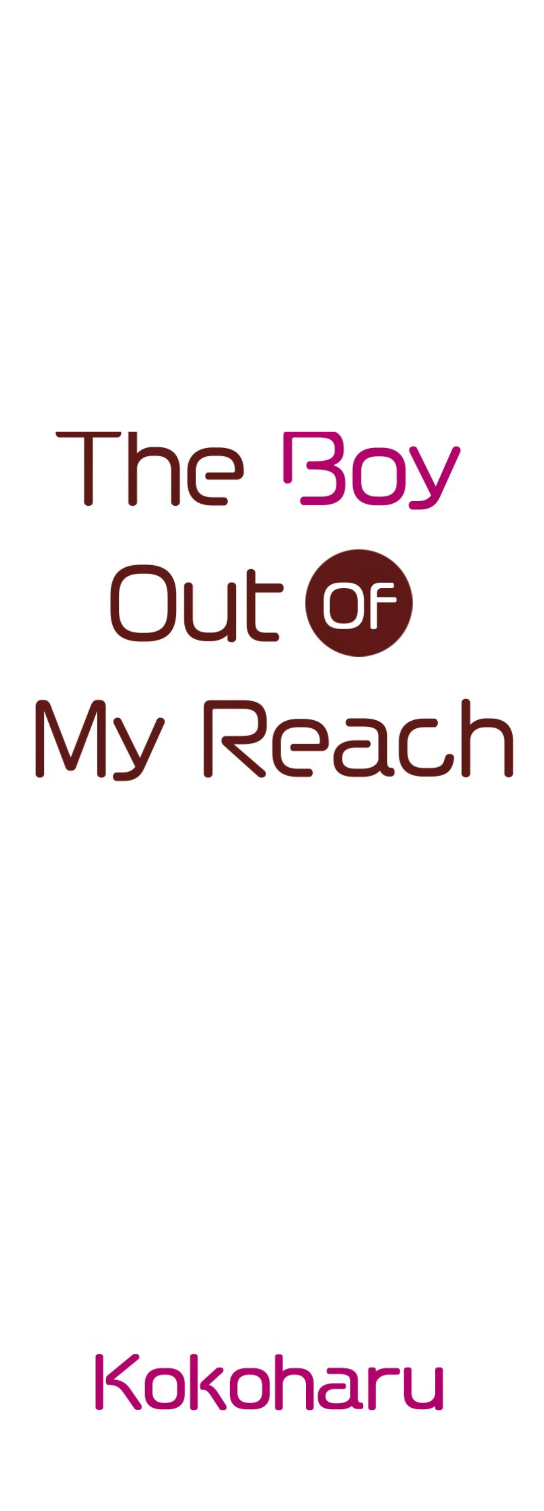 The Boy Out Of My Reach - Page 1
