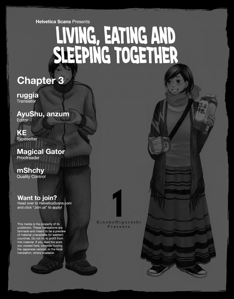 Living, Eating And Sleeping Together Chapter 3: Let’S Go Back Home - Picture 1