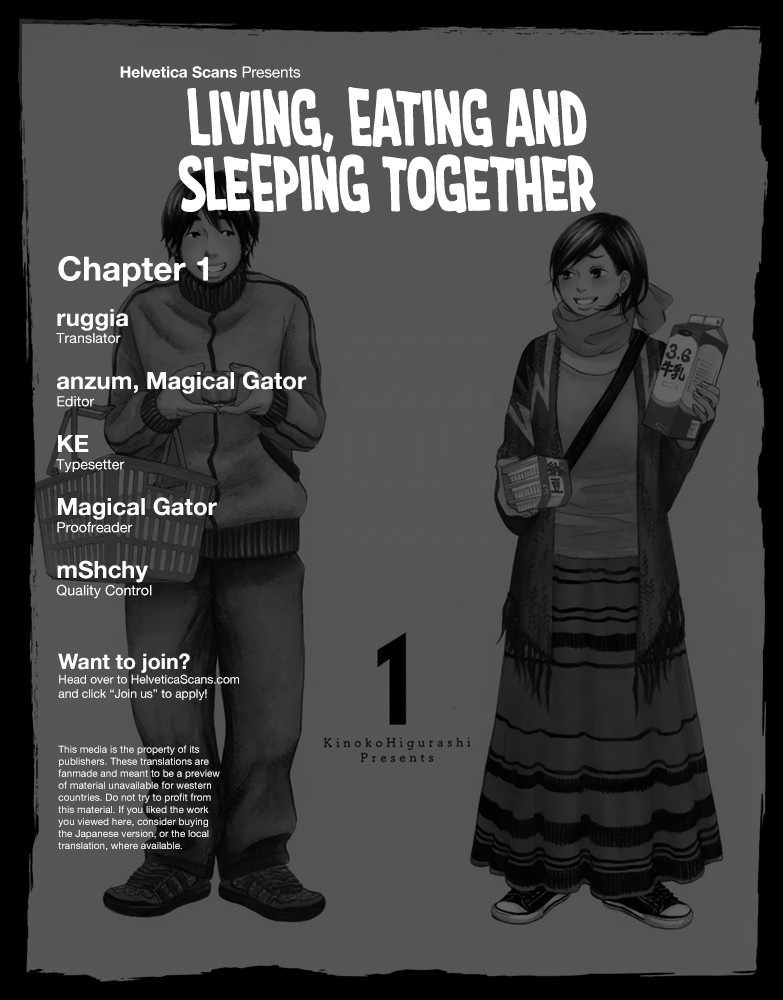 Living, Eating And Sleeping Together Chapter 1: More Than A Couple, Less Than Husband & Wife - Picture 1