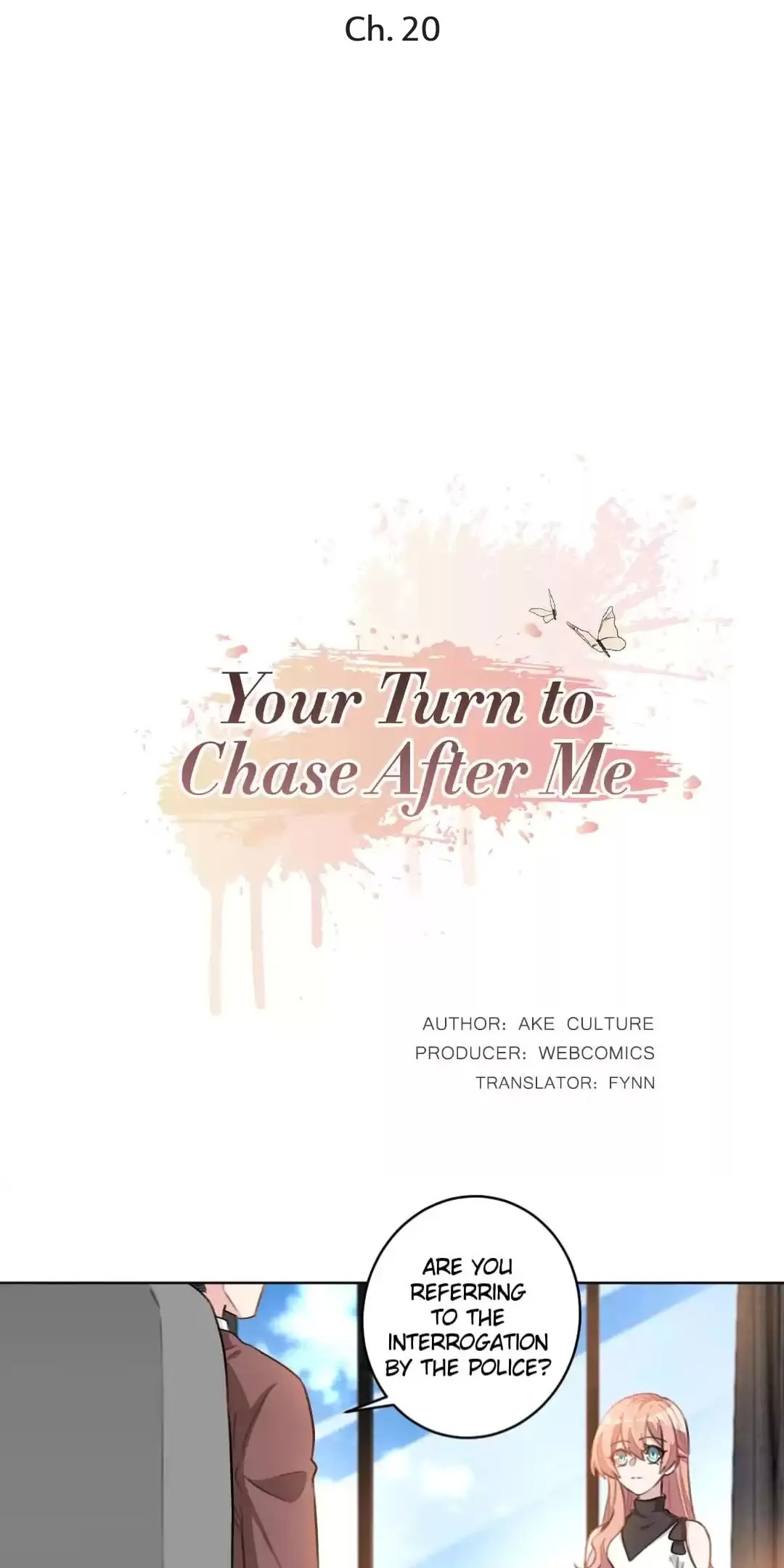 Your Turn To Chase After Me Chapter 20 - Picture 1