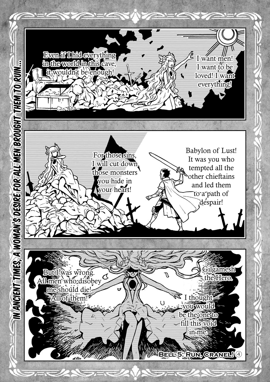 Dungeon Ni Deai Wo Motomeru No Wa Machigatteiru Darou Ka Ii Chapter 5: Run, Cranel! Part 4 - Picture 3
