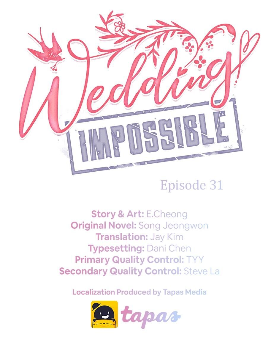 Wedding Impossible Chapter 31 - Picture 1