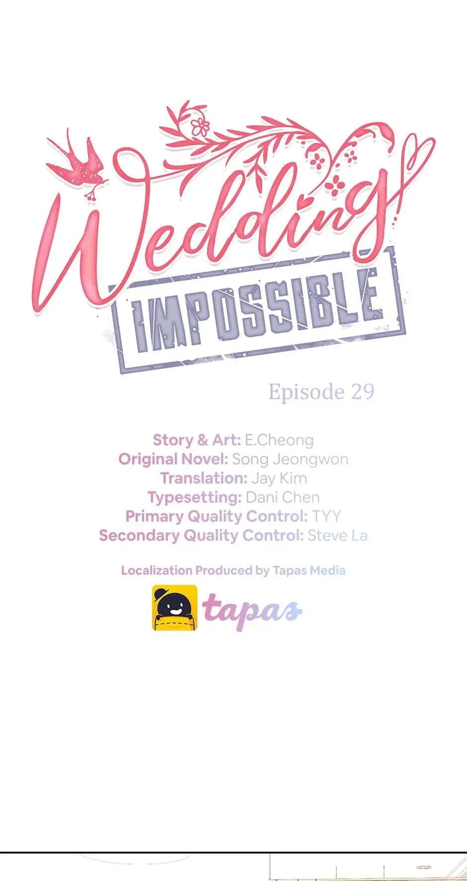 Wedding Impossible Chapter 29 - Picture 1