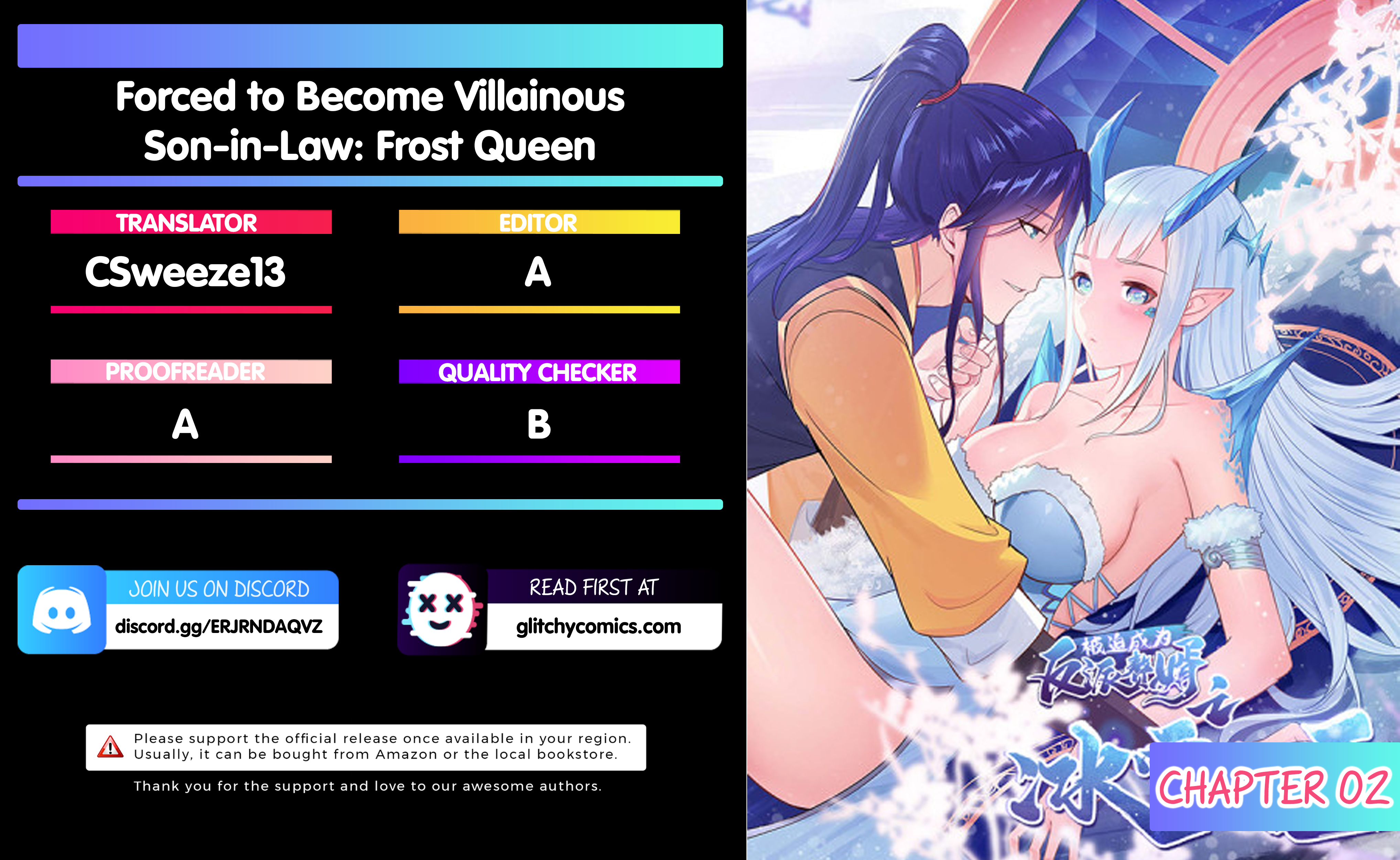 Forced To Become Villainous Son-In-Law: Frost Queen Chapter 2 - Picture 1