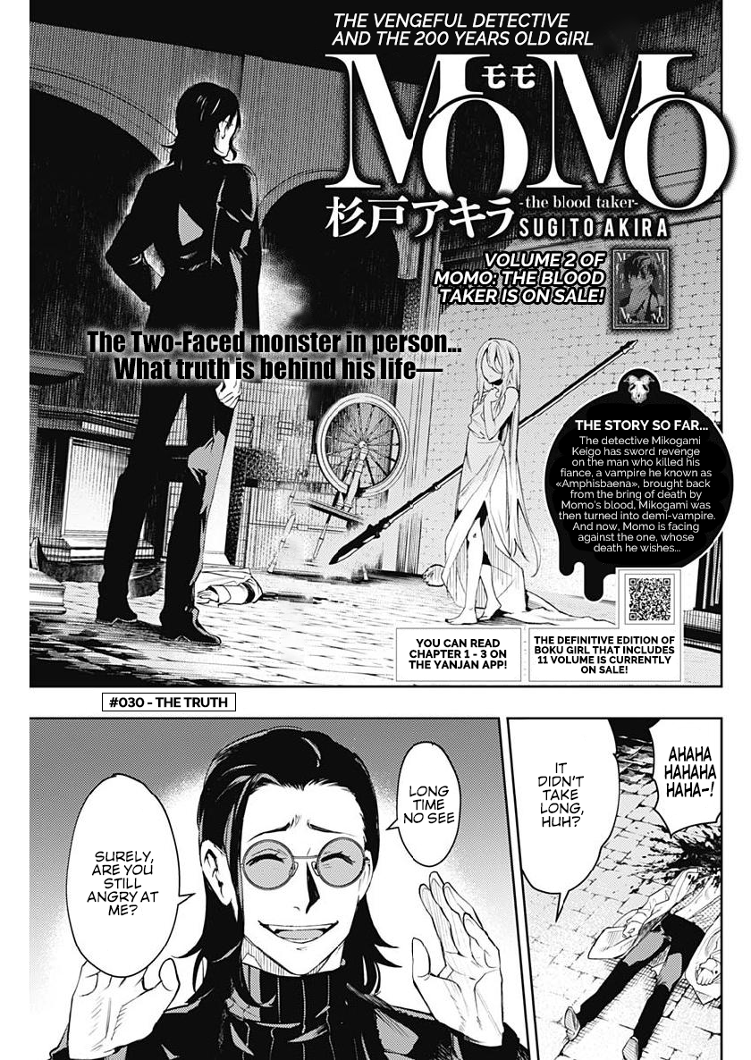 Momo: The Blood Taker Vol.3 Chapter 30: The Truth - Picture 1
