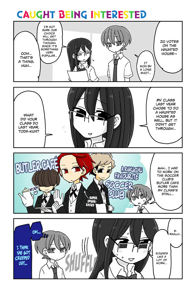 Mousou Telepathy Chapter 346 V2 : Caught Being Interested - Picture 1