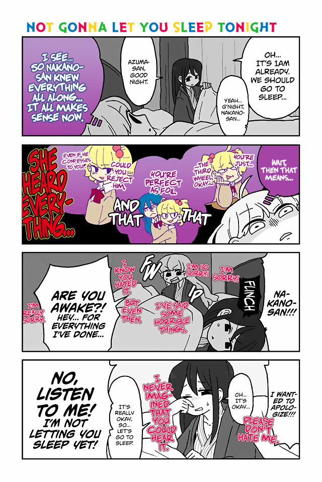 Mousou Telepathy Chapter 107 : Not Gonna Let You Sleep Tonight - Picture 1