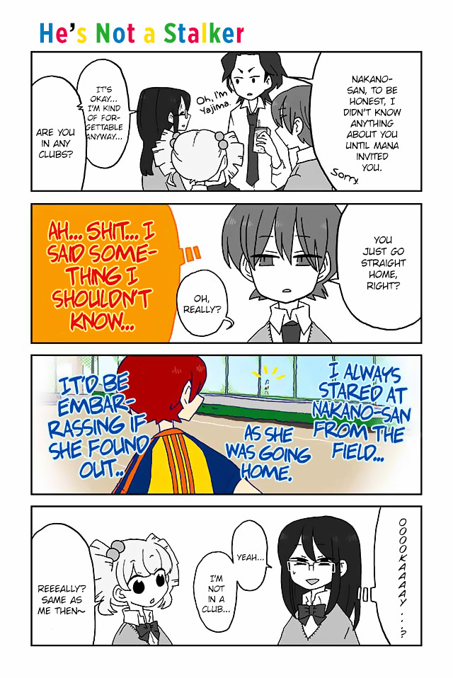 Mousou Telepathy Chapter 43 : He's Not A Stalker - Picture 1