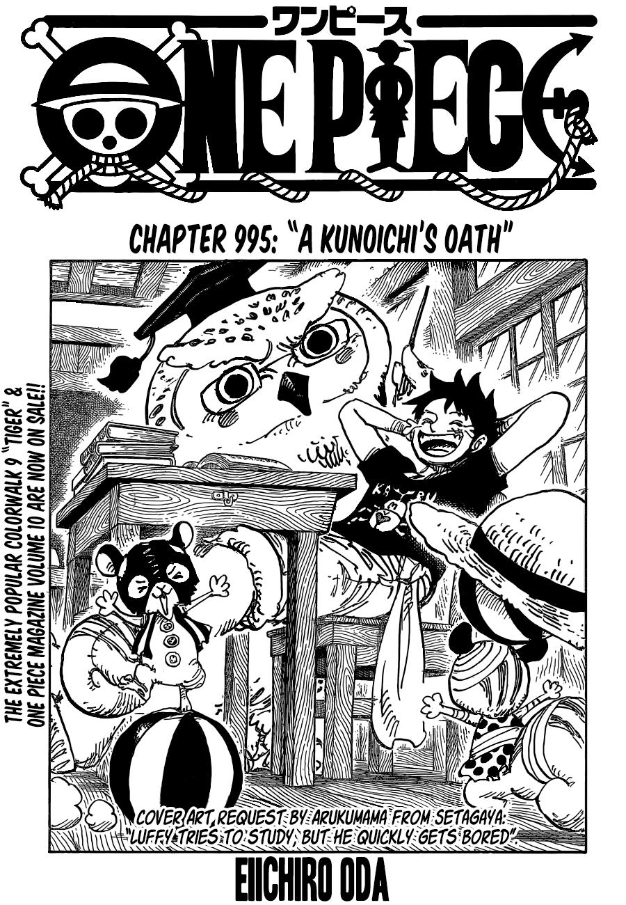 One Piece Chapter 995 - Picture 1