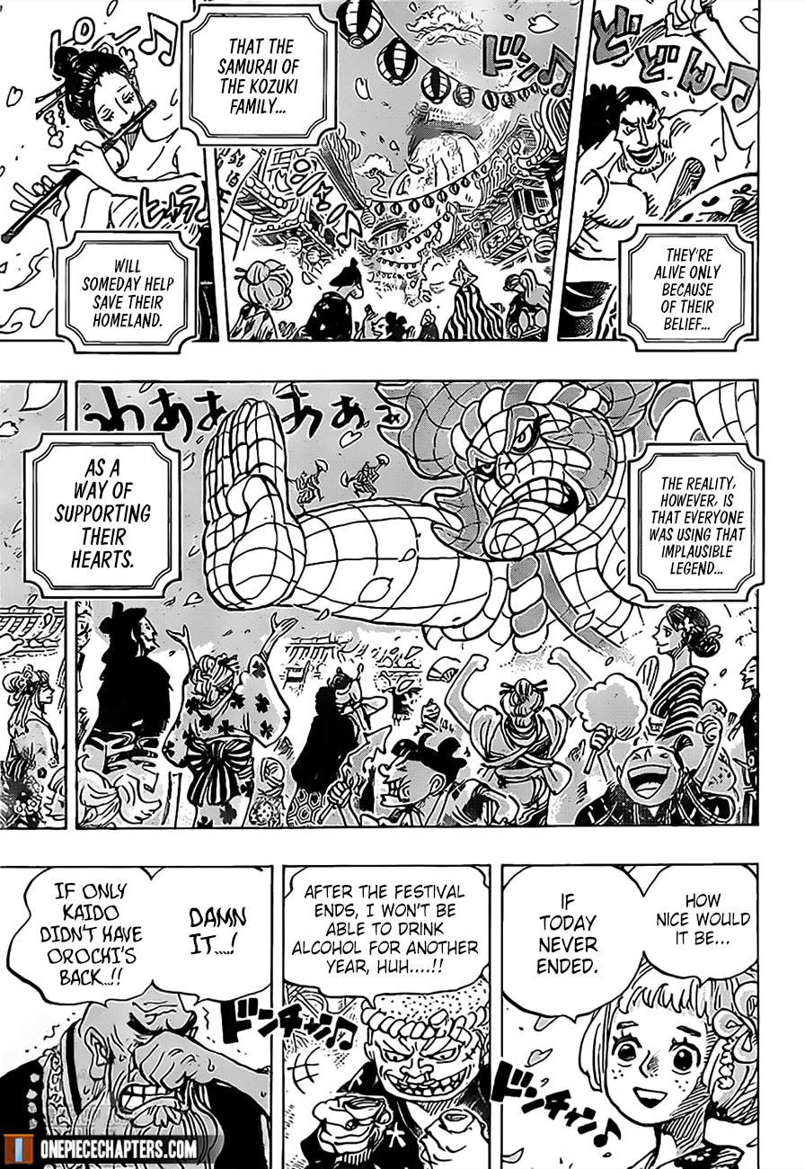 One Piece Chapter 993 - Picture 3