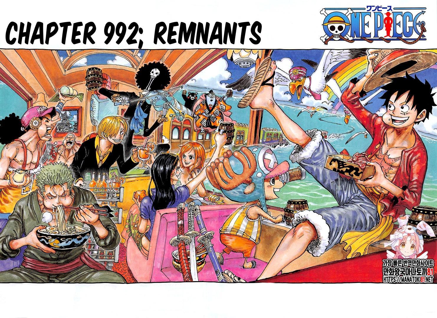 One Piece Chapter 992 - Picture 1