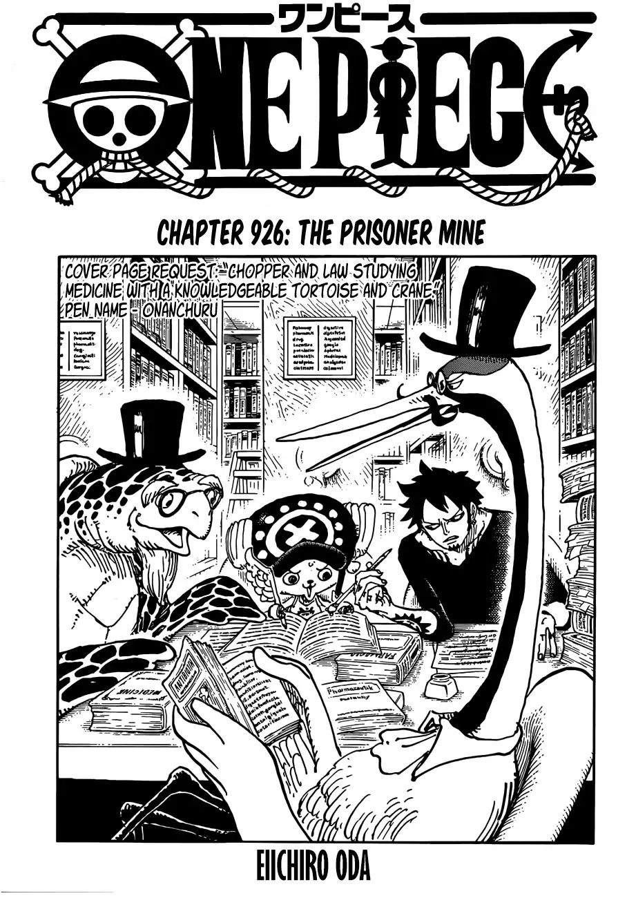One Piece Chapter 926: The Prisoner Mine - Picture 1