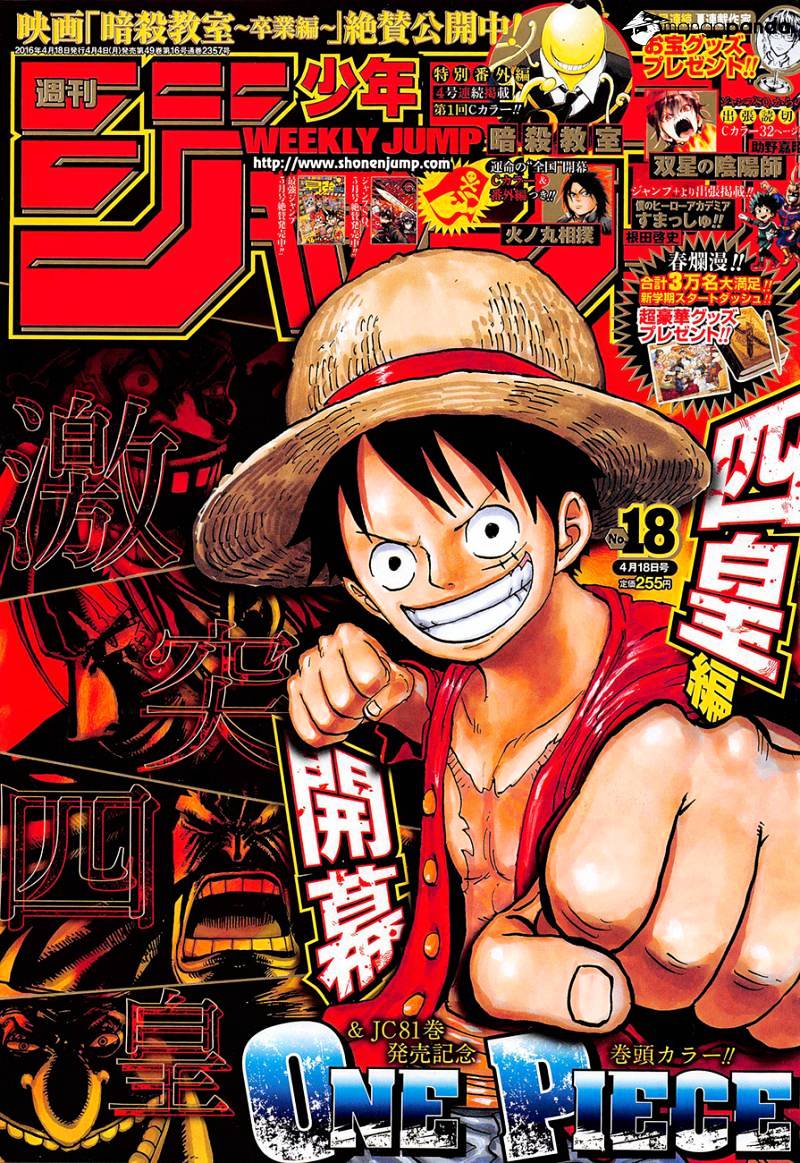 One Piece Chapter 821 : Understood - Picture 1