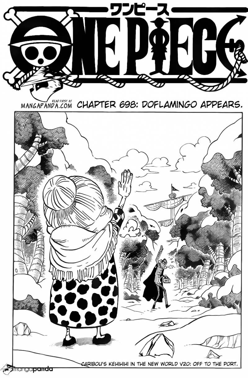 One Piece Chapter 698 : Doflamingo Appears - Picture 3
