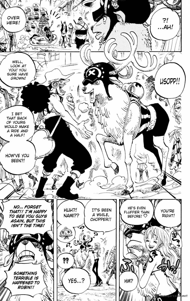 One Piece Chapter 600 : The Island Of Restarting - Picture 3