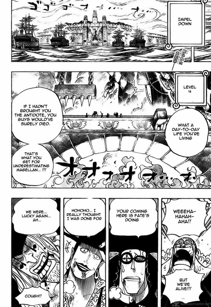 One Piece Chapter 549 : Departing For Battle - Picture 3
