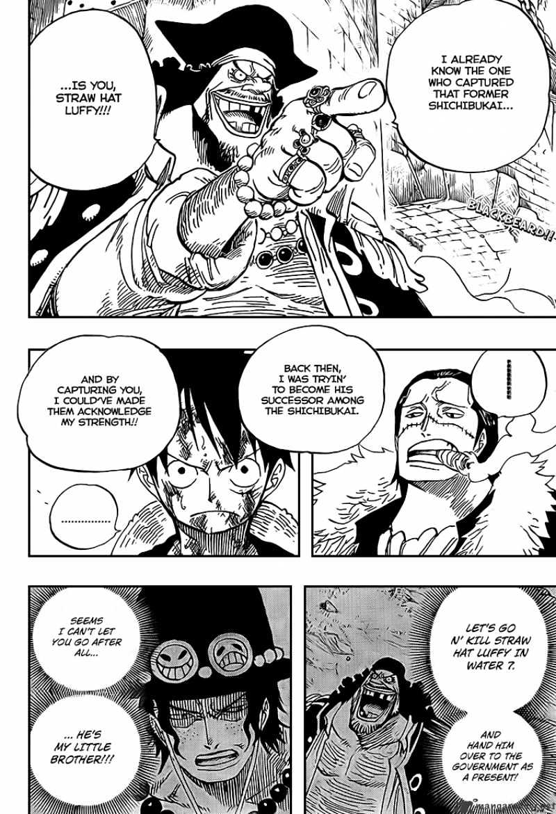 One Piece Chapter 544 : Even Hell Has Off Days - Picture 3