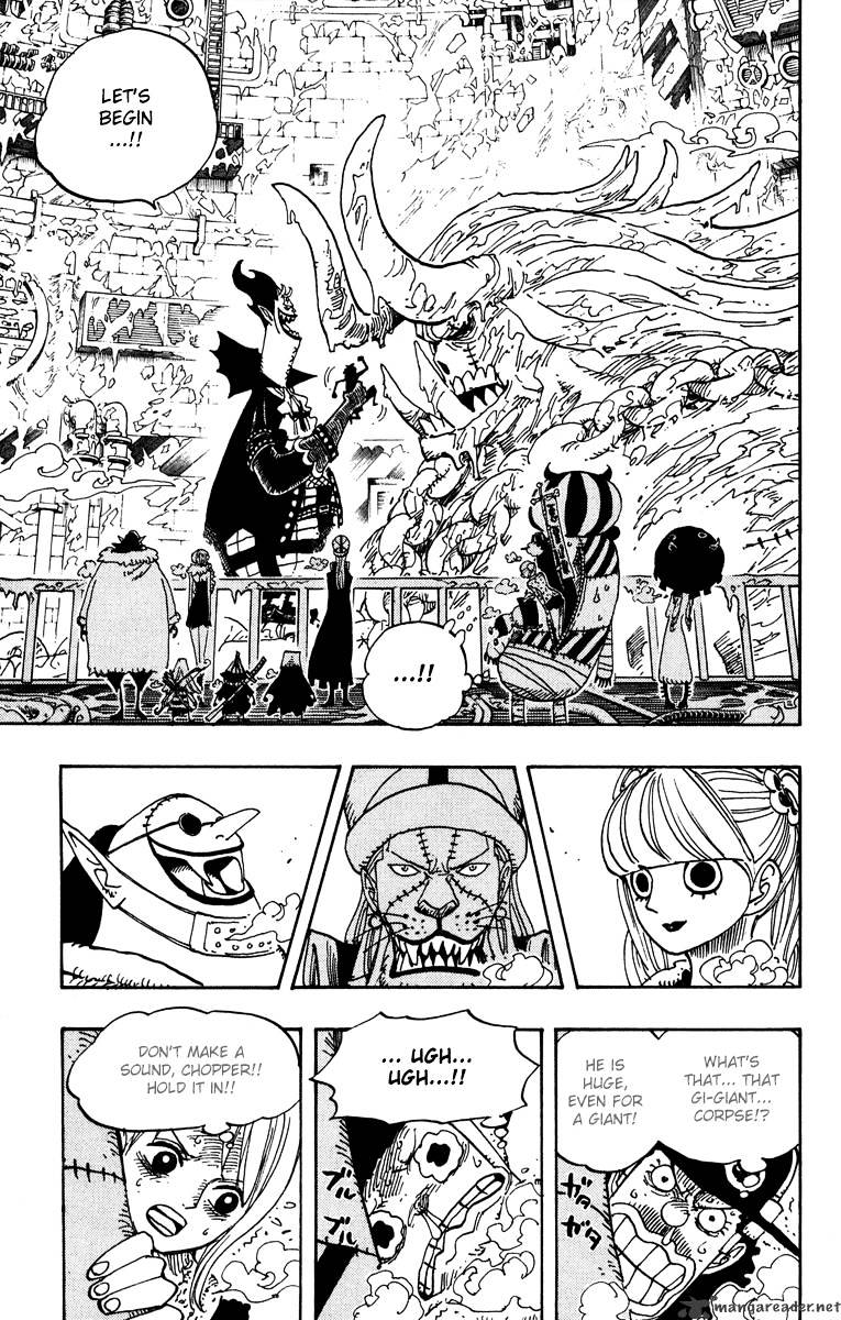One Piece Chapter 457 : Meeeeaaaat! - Picture 3