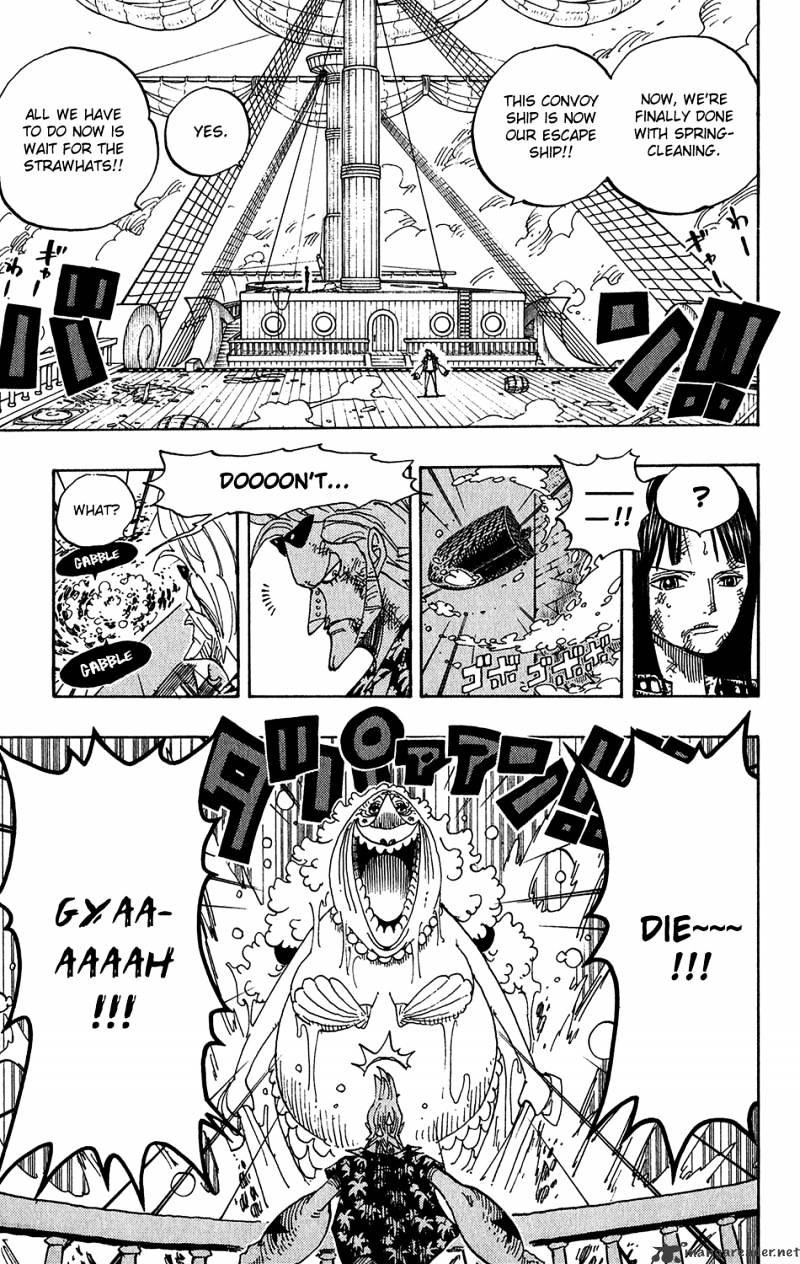 One Piece Chapter 424 : Escape Ship - Picture 3