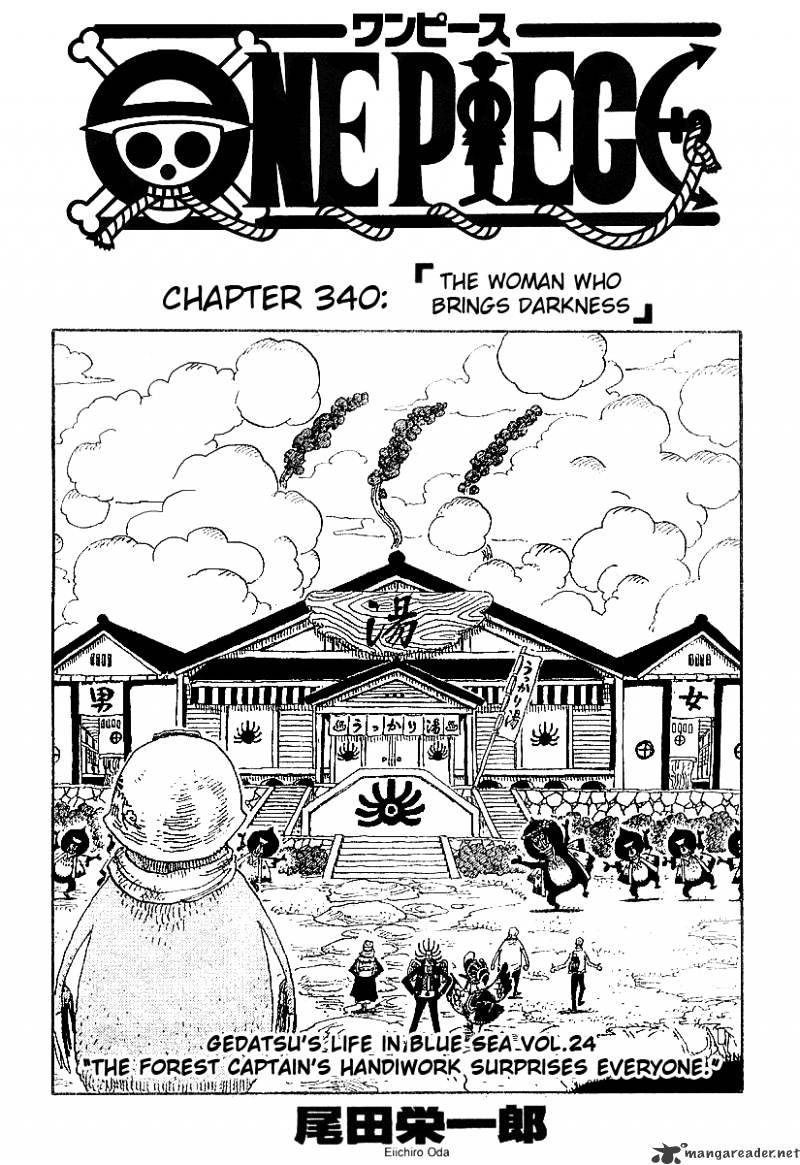 One Piece Chapter 340 : The Woman Who Brings Darkness - Picture 1