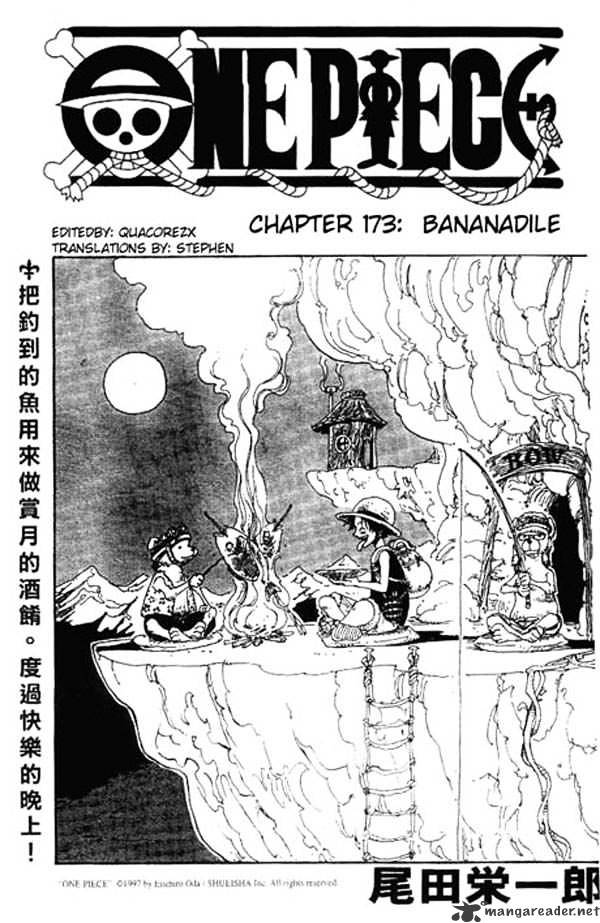 One Piece Chapter 173 : Bananadile - Picture 1