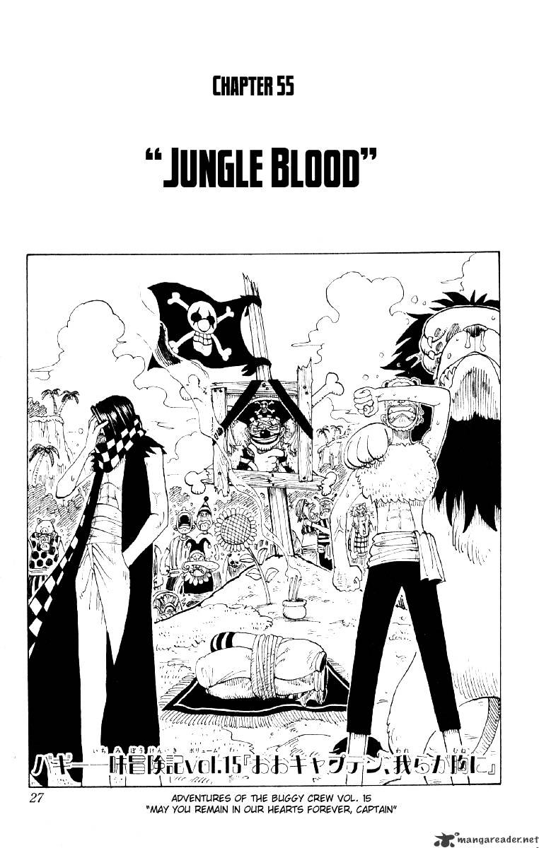 One Piece Chapter 55 : Jungle Blood - Picture 1