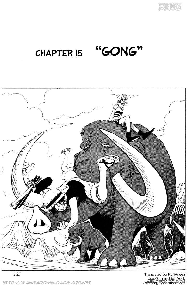 One Piece Chapter 15 : Gong - Picture 1
