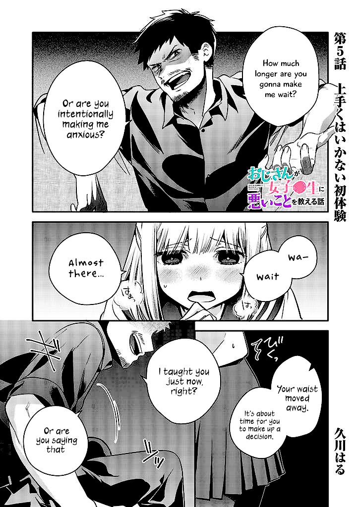 A Story About An Old Man Teaches Bad Things To A School Girl Chapter 5 - Picture 1