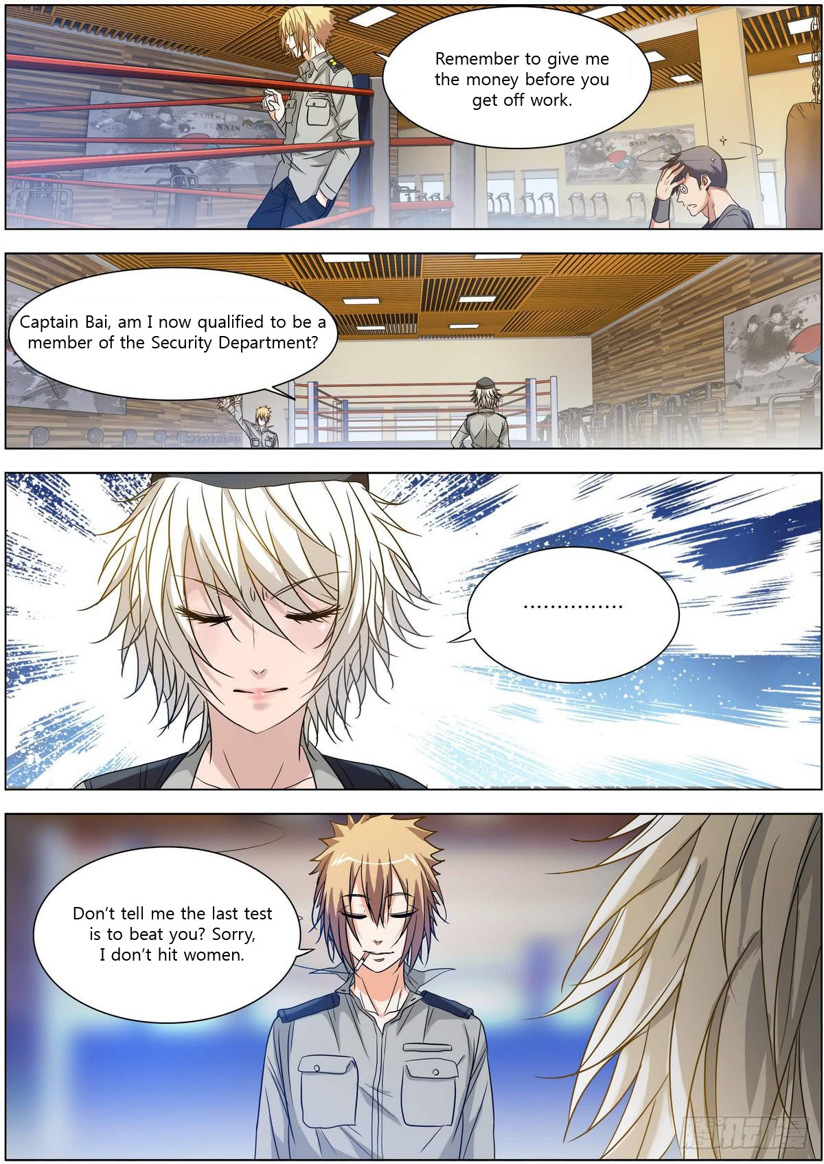 Bodyguard Of The Goddess Chapter 6: Sorry, I Don't Hit Women - Picture 3