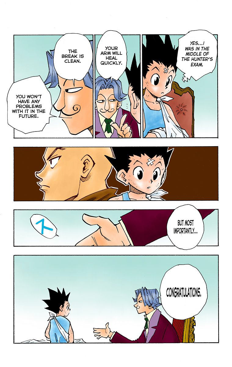 Hunter X Hunter Full Color Vol.4 Chapter 35: Light And Darkness, Part 1 - Picture 3