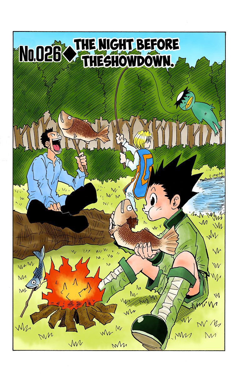 Hunter X Hunter Full Color Vol.3 Chapter 26: The Night Before The Showdown - Picture 1