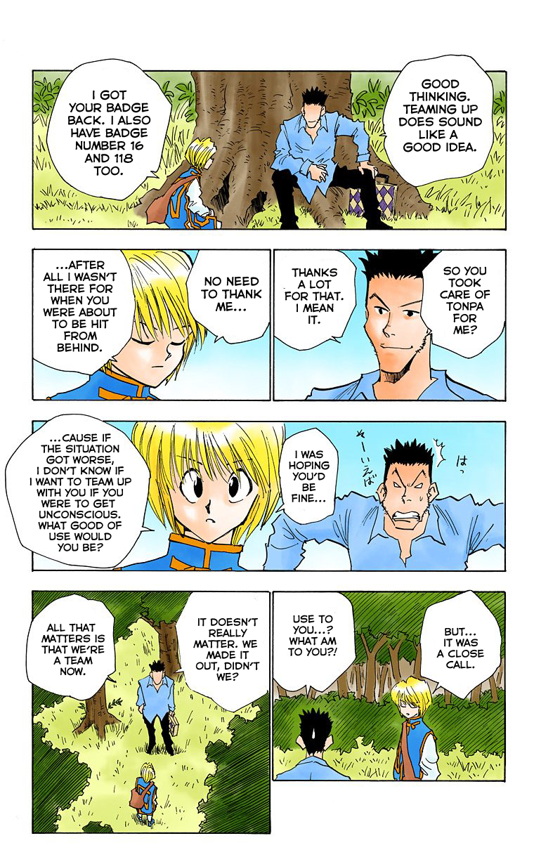 Hunter X Hunter Full Color Vol.3 Chapter 26: The Night Before The Showdown - Picture 3