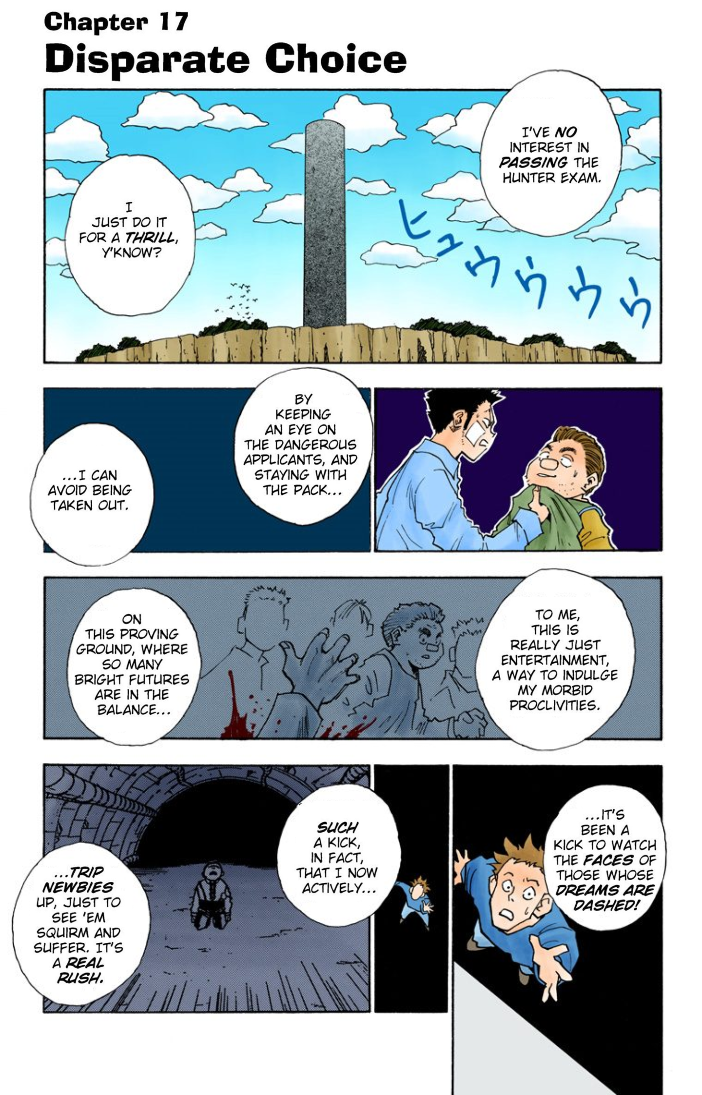 Hunter X Hunter Full Color Vol.2 Chapter 17: Desperate Choice - Picture 2