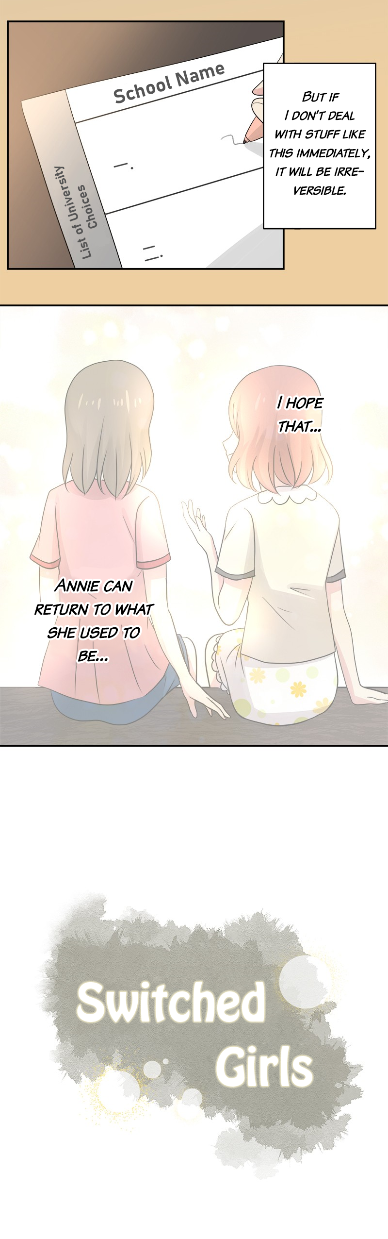 Switched Girls Chapter 24: Each Person Has A Secret - Picture 3