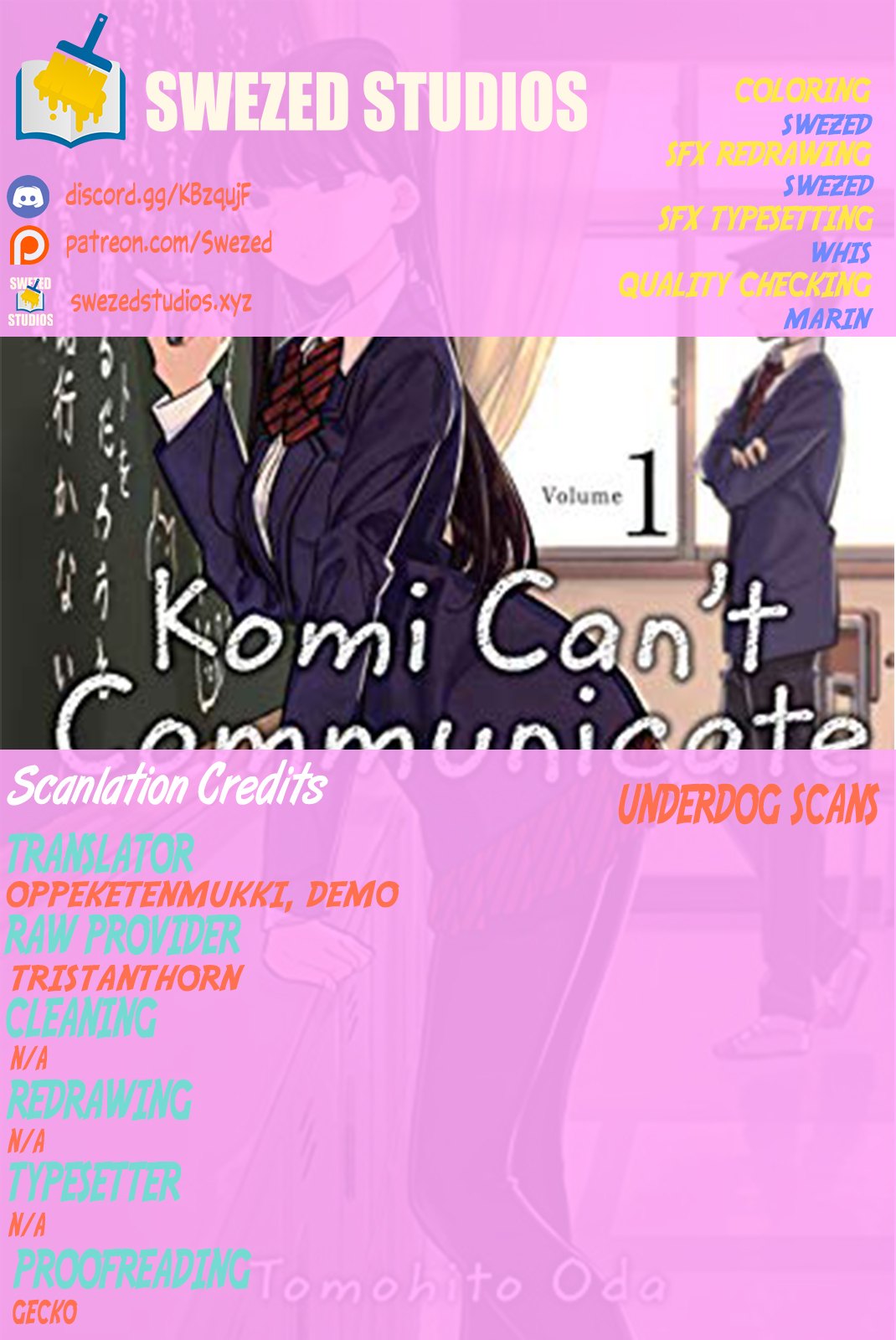 Komi-San Wa Komyushou Desu. (Fan-Colored) - Page 2