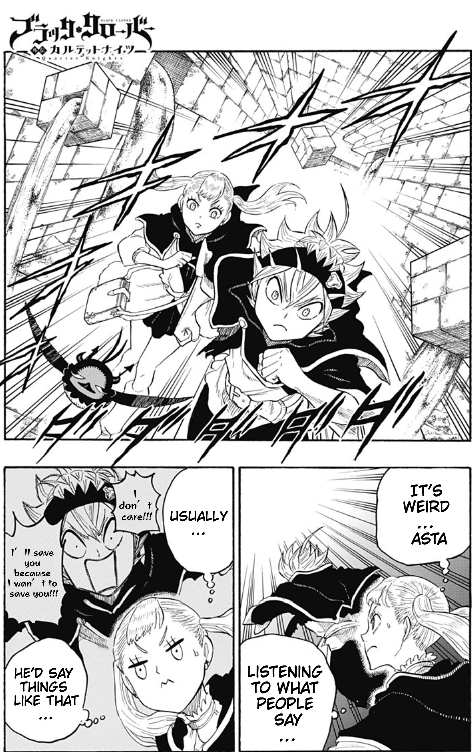 Black Clover Gaiden: Quartet Knights Vol.2 Chapter 19: For The Sake Of Our Comrade - Picture 1