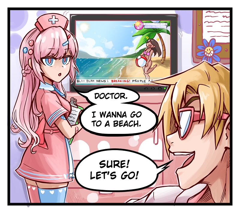 Clinic Of Horrors Chapter 5: The Beach - Picture 2