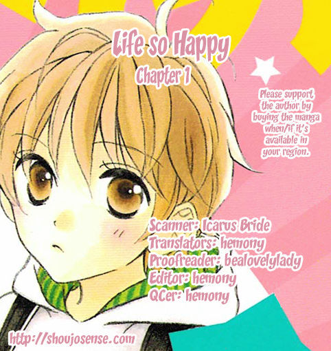 Life So Happy Vol.1 Chapter 1 - Picture 1